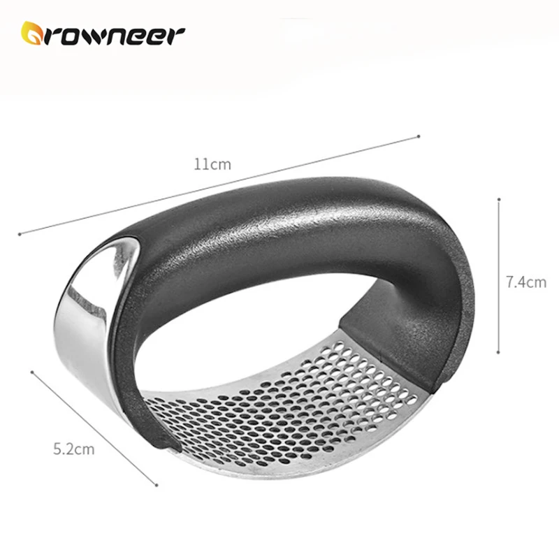 Ручная прижимная лапка для чеснока измельчитель из нержавеющей стали пресс