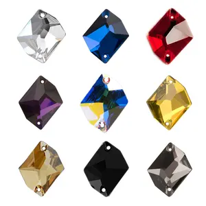 YANRUO 3265 Cosmic Стразы с плоским основанием для шитья хрустальные камни для шитья стеклянные стразы для рукоделия