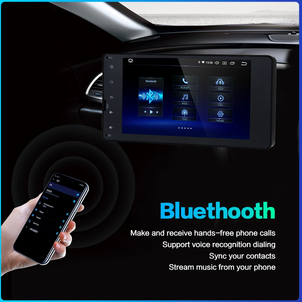 Автомагнитола Dasaita 7 &quot Android 10 GPS для Mitsubishi Outlander Lancer X ASX 2014 2015 с восьмиядерным