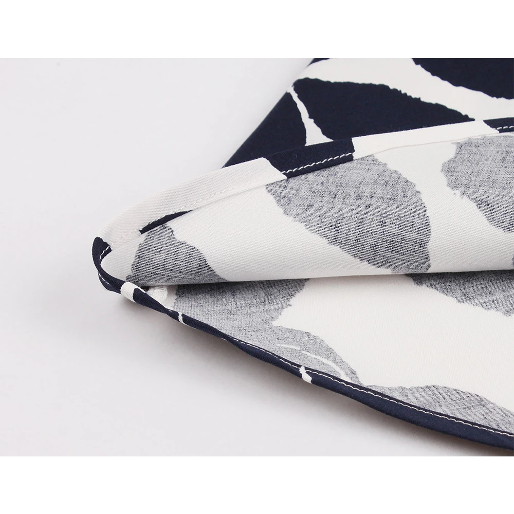 Большой Размеры для женщин с цветочным принтом трапециевидной формы платье