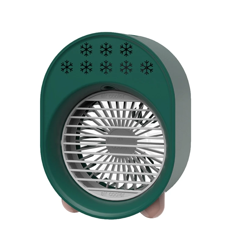 

USB Desk Mini Fan Air Conditioner Cooler Desktop Air Cooling Fan Humidifier Purifier for Office Bedroom