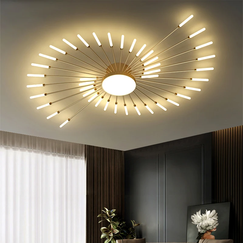 Лампа для гостиной потолочная лампа светильник шная Современная