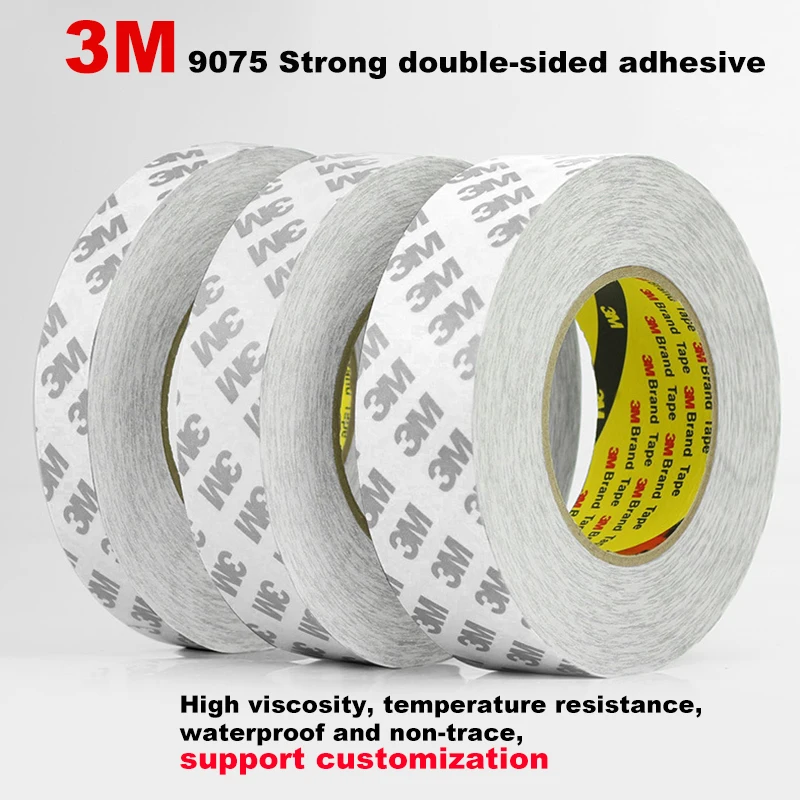 

3M 9075 original transparent double-sided tape high temperature resistant strong traceless double-sided tape