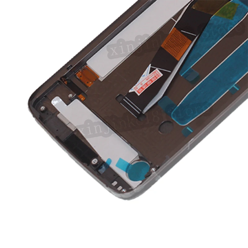 5 55 for blackberry dtek60 lcd display touch screen with frame digitizer assembly phone parts repair kit for blackberry dtek 60 free global shipping