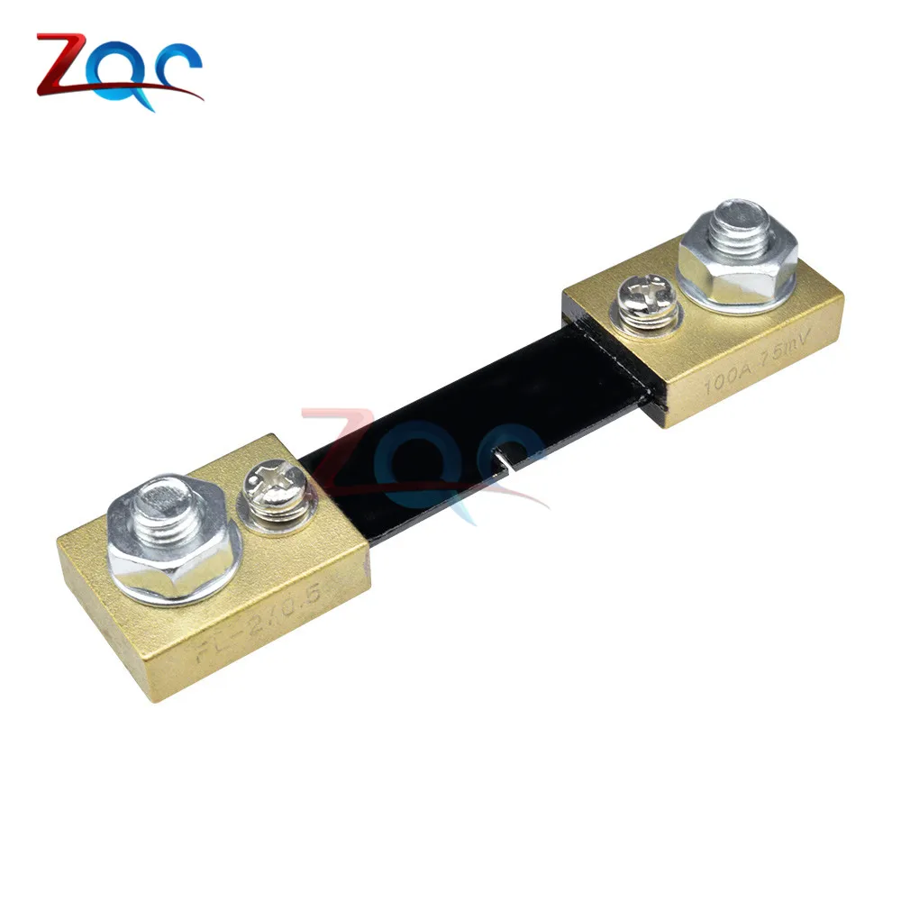 100A Shunt DC 0-200V 0-300A цифровой вольтметр Амперметр автомобильный тестер заряда батареи Сопротивление Напряжение Ток Мощность счетчик энергии монитор - Цвет: 100A Shunt
