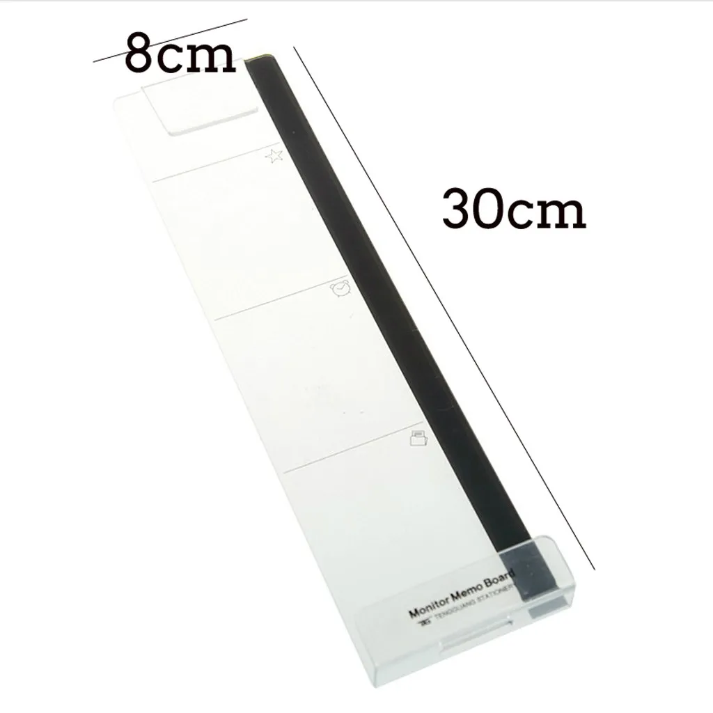 

Computer Monitor Screen Memo Board Pads Side Panel Sticky Reminder Holders Creative Practical Memo Cartoon For Home Office