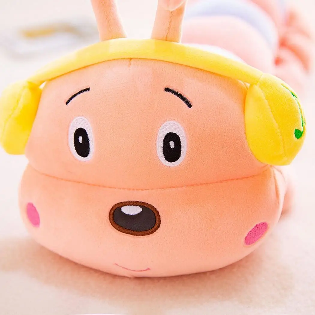 Милая плюшевая игрушка в форме гусеницы мягкие игрушки&gt 3 года кукла животных
