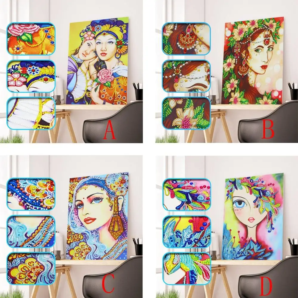 Алмазная вышивка персонажей алмазная живопись особой формы стразы Рукоделие 5d DIY