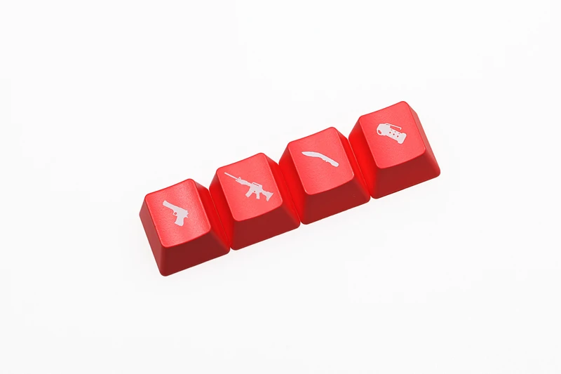 CF R3 Red wsad Новинка Shine Keycaps ABS через травленый, Cf Crossfire игровая механическая клавиатура черный красный цвет Wasd R4 R1 Shortkey стрелка - Цвет: CF R3 Red wsad