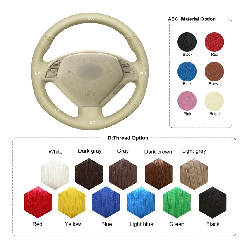 MEWANT бежевые Искусственные кожаные фотообои для Infiniti G G25 G35 G37 EX EX35 EX37 Q Q40 Q60 QX50 Nissan