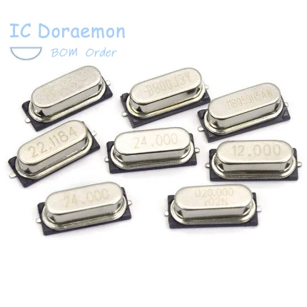 10 шт. SMD 2 чувствовать себя 49smd HC 49SMD и формирующая листы для кровли 4 м МГц 000