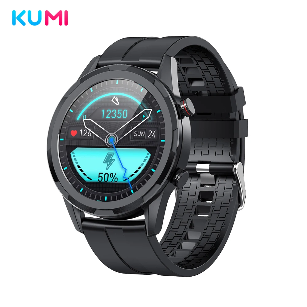 Фото Мужские Смарт часы KUMI GT3 2021 спортивные фитнес с пульсометром тонометром и
