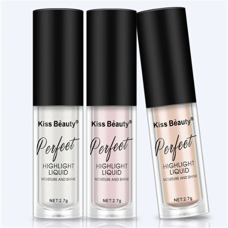 Золотистый отбеливатель контура глаз сияющий мерцающий макияж инструменты для