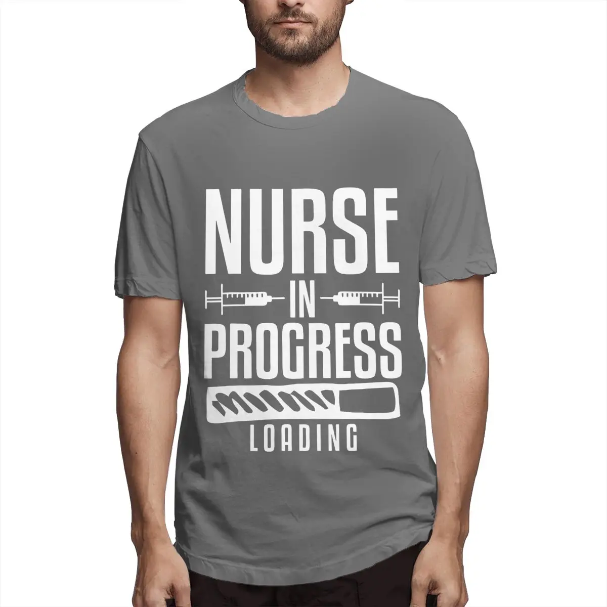 

Summer Streetwear In Progress Loading Men's Leisure Tee Shirt Short Sleeve Round Neck T-Shirt Cotton 2021 New Arrival Clothing