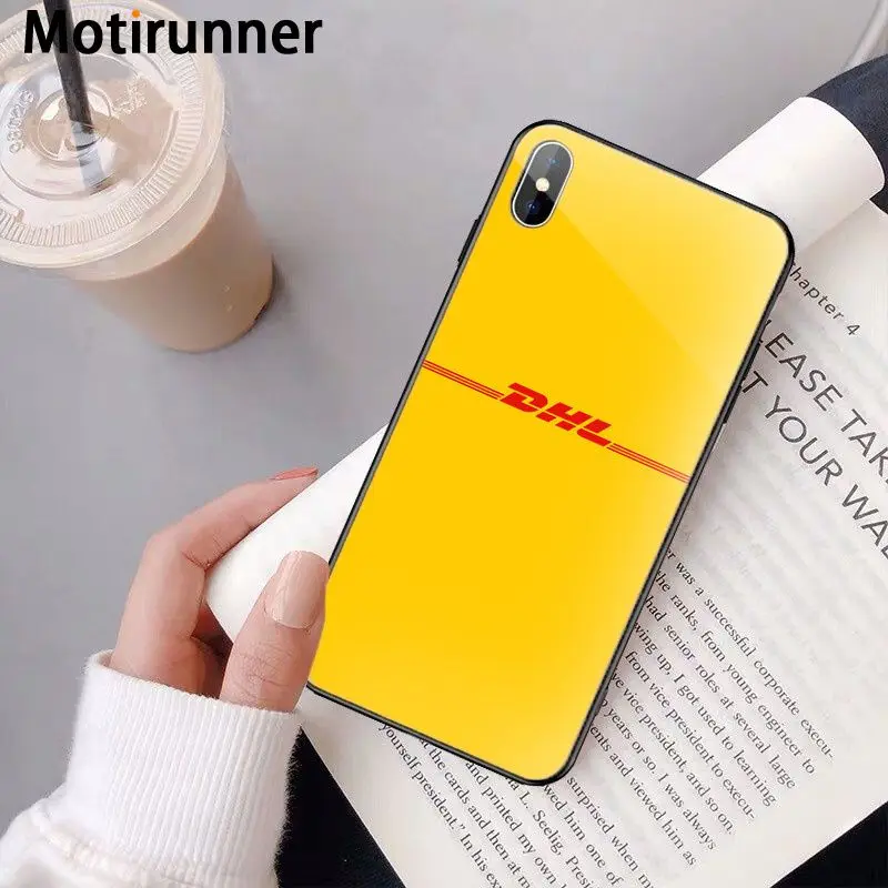 Motirunner Горячая уличная трендовая этикетка с полосками умный чехол черный для