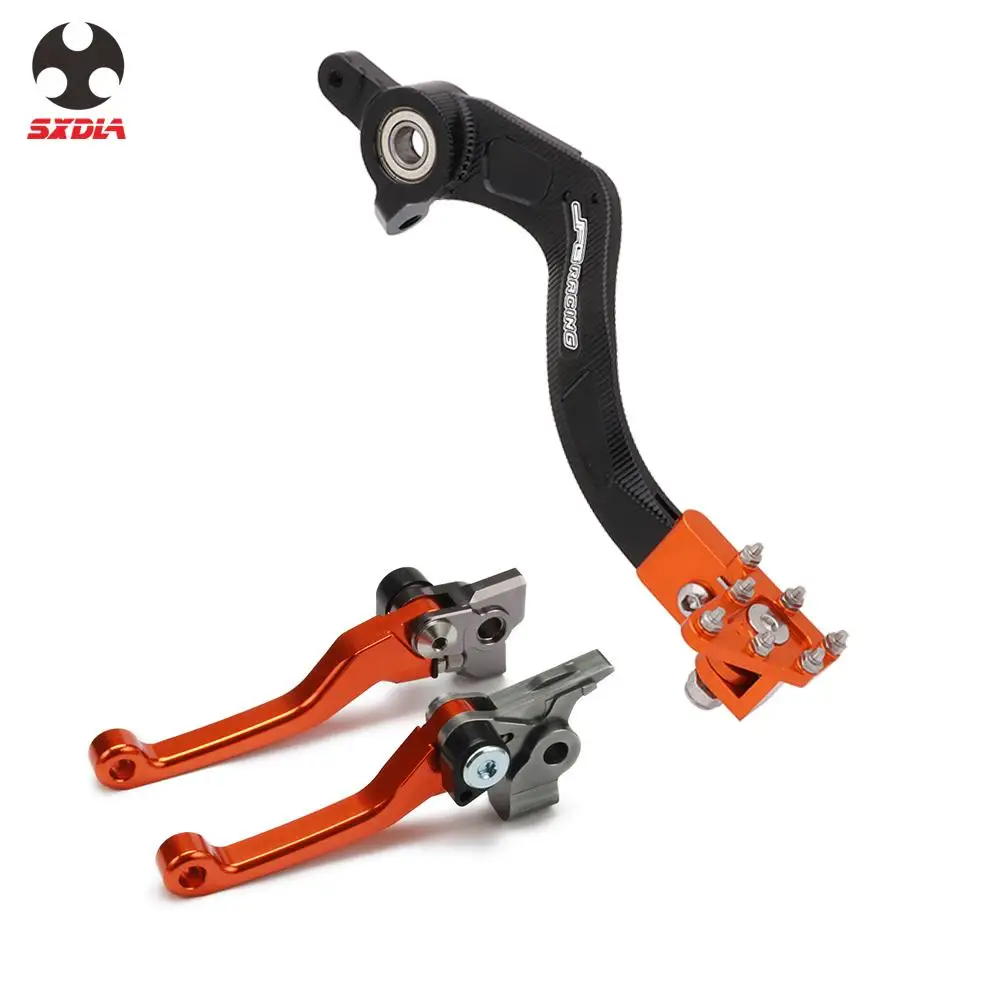 

Для KTM модели SX-EXC-XC XCW SXF XCF EXCF XCF TPI 125 150 250 300 350 450 500 мотоциклетные ручки тормоза и сцепления, обработанные на станке с ЧПУ педалью Dirt Bike