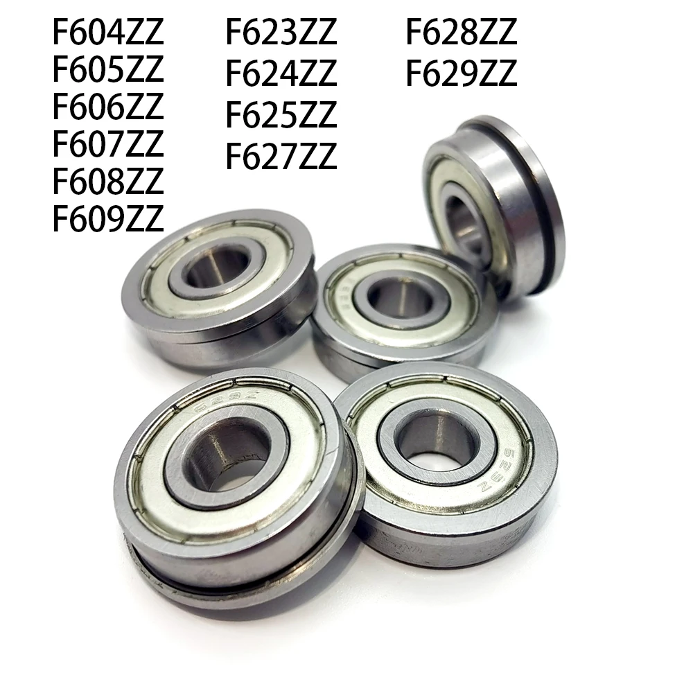 

1pcs Flange Ball Bearings F604-F629 3D Printers VORON Parts Deep Groove Pulley Wheel