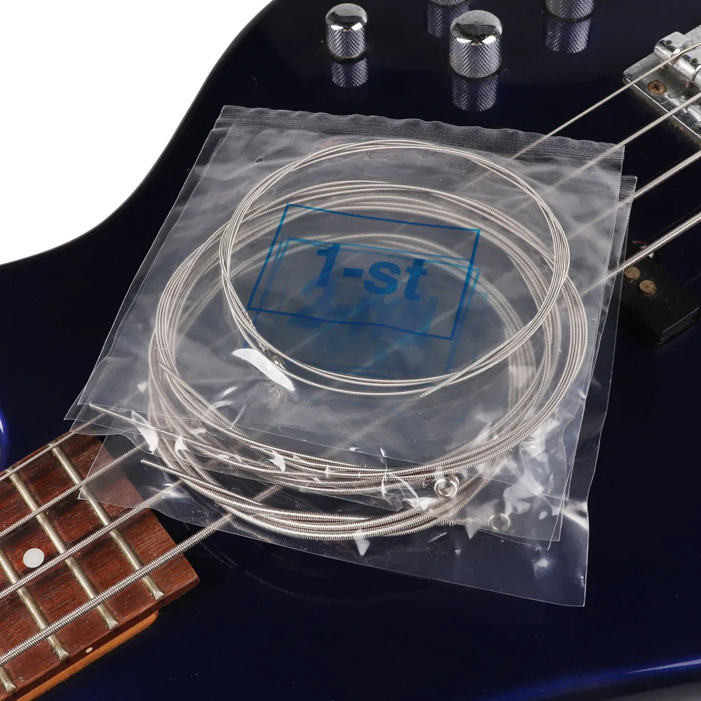 Professional Alice Electric Bass String 5-string set Nickle Alloy Wound 045 065 085 105 130 Nickel Plated Steel Core String images - 6