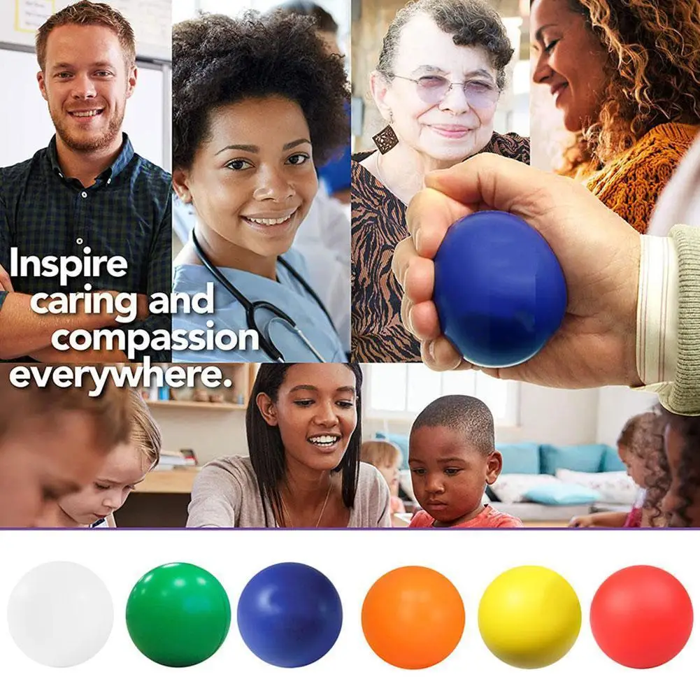 

Funny Soft Anti Stress Ball Toys Squeeze Heart Ball Fun Stress Pressure Gag Valentine's Day Gifts Novelty Relief Relax Toy Q9c2