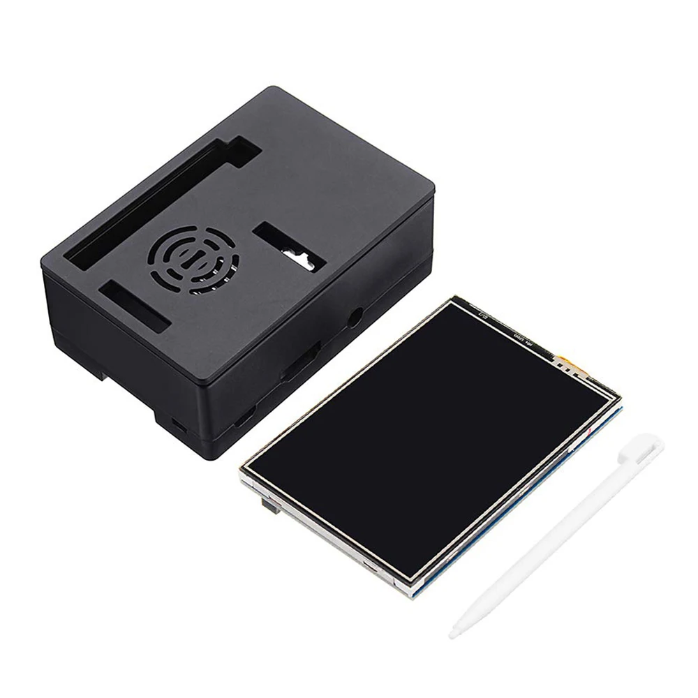 Raspberry Pi 3B + 3 5 дюймовый экран основа комплект с защитным чехлом 32G TF карта и мульти