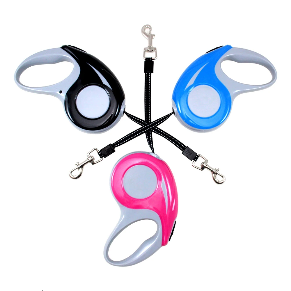 Roulette for Dog Automatic Retractable Leash Cat Puppy Adjustable Rope Length Pet Walk Leash for Small Medium Dog Traction Rope
