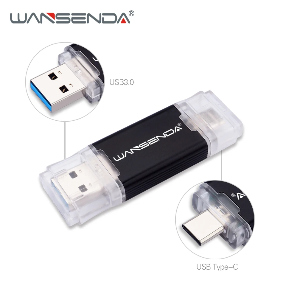 WANSENDA флеш накопитель USB 3 0 512 ГБ 256 128 64 32 ГБ|USB флэш-накопители| |