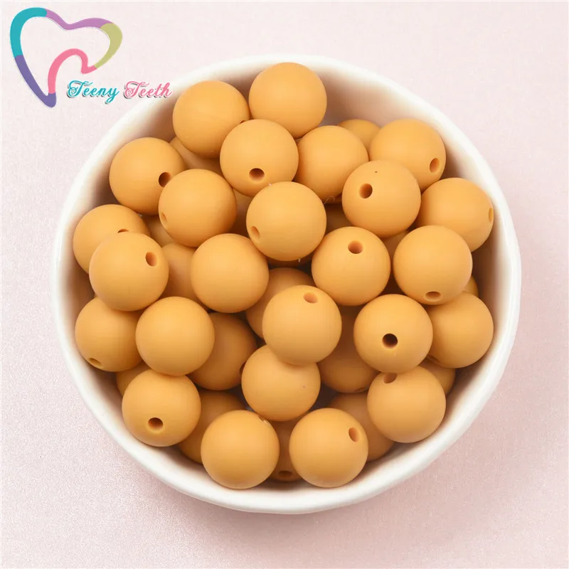 10 шт. круглые бусины для прорезывания зубов 14 17 мм|Бусины| |