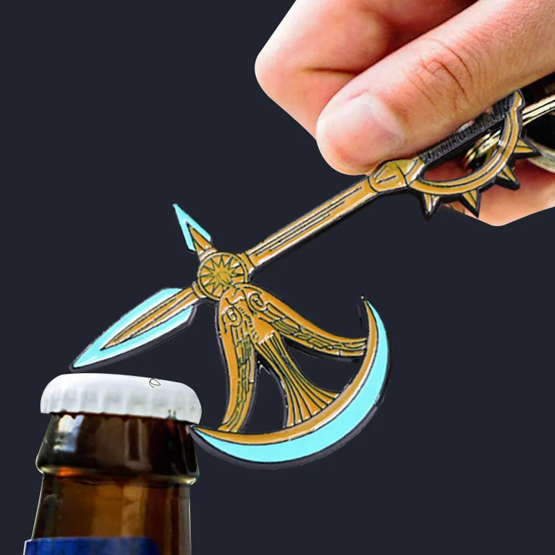 

RJ 20Pcs The Seven Deadly Sins Escanor Axe Keychains Nanatsu no Taizai Berserk Guts Sword Keyring For Men Women Cosplay Jewelry