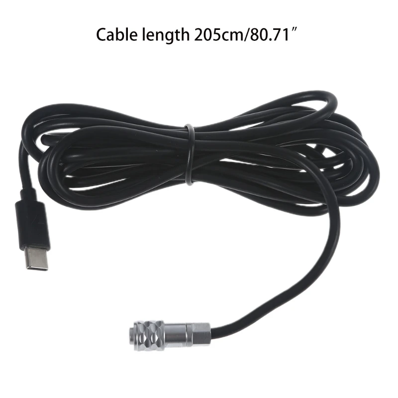 Профессиональный кабель питания USB C Type-C PD для WEIPU с двумя контактами карманной