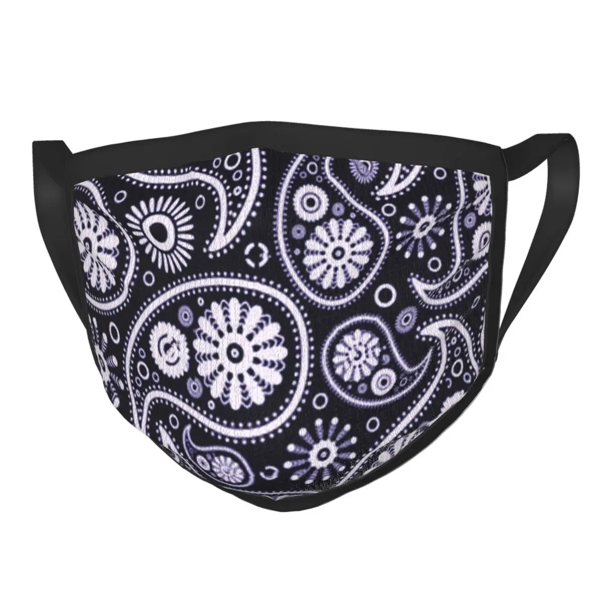 

Bandana Design Purple Reusable Mouth Face Mask Anti Haze Dustproof Mask Protection Cover Respirator Mouth Muffle