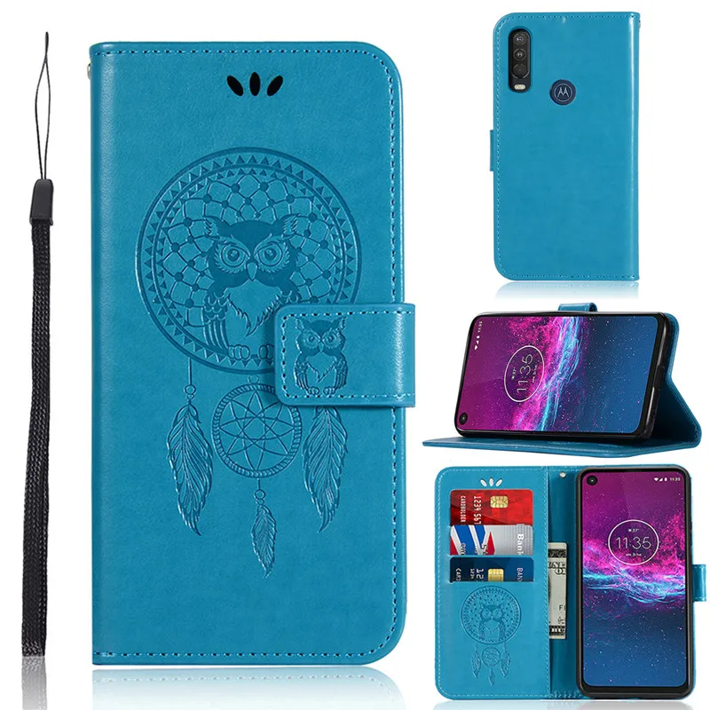 Чехол книжка с бумажником для Motorola Moto One Macro P30 Play P40 Power C Plus 2017 кожаный чехол