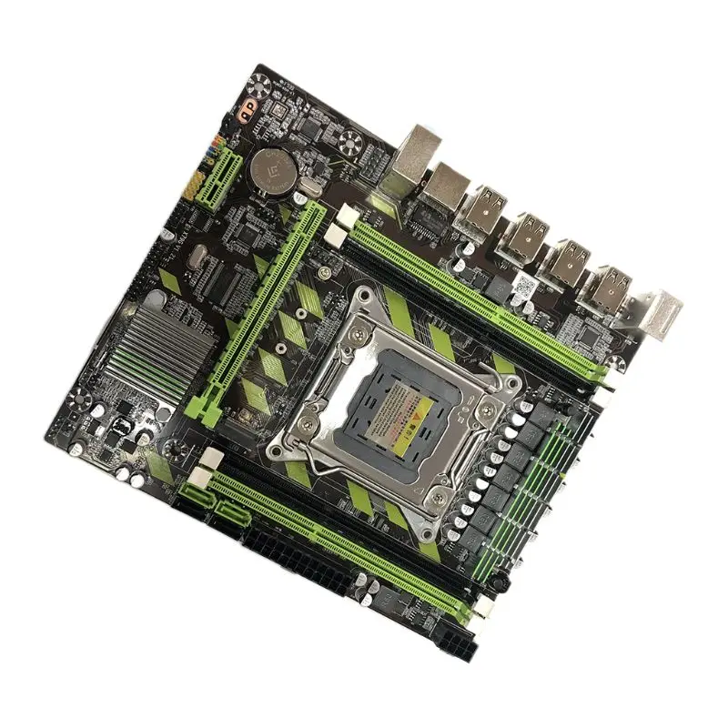 Материнская плата X79G LGA 2011 DDR3 материнская с интерфейсом M.2 процессор E5 2620 карта