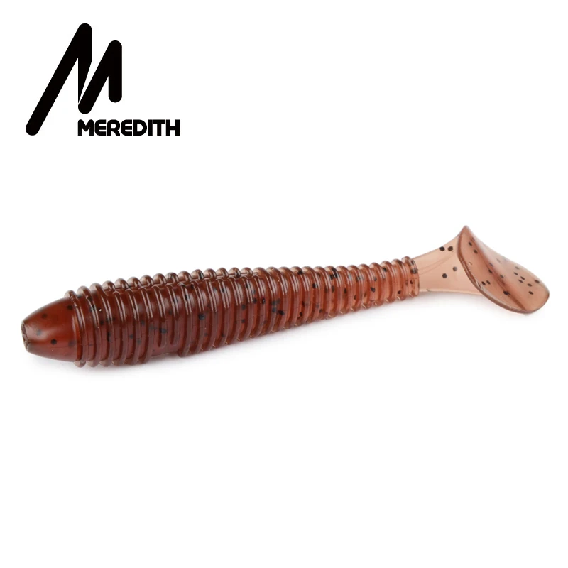 Рыболовные приманки MEREDITH Swing Impact FAT 75 мм 85 мм 180 мм мягкая резиновая приманка Вибрационный хвост воблеры рыболовные снасти силиконовая приманка на щуку - Цвет: O