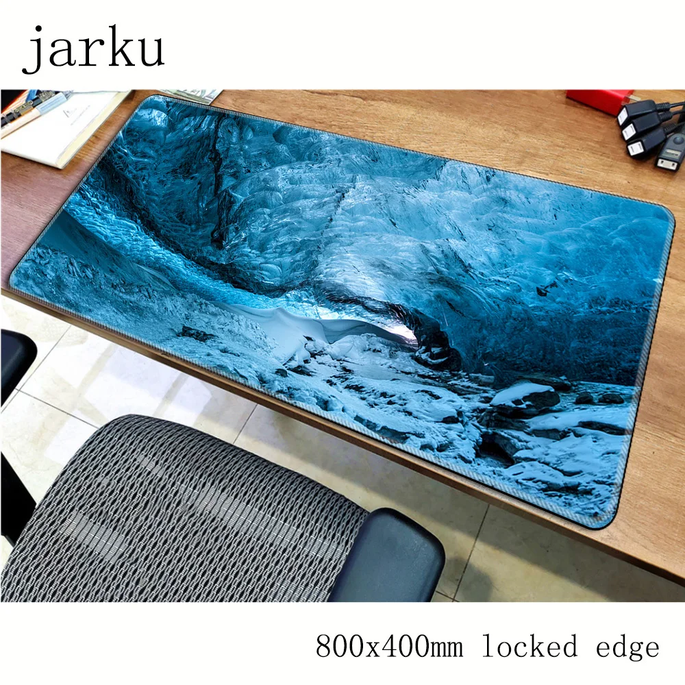 Пещеры коврик для мыши gamer 800x400x3 мм notbook Натуральный каучук игровой большой