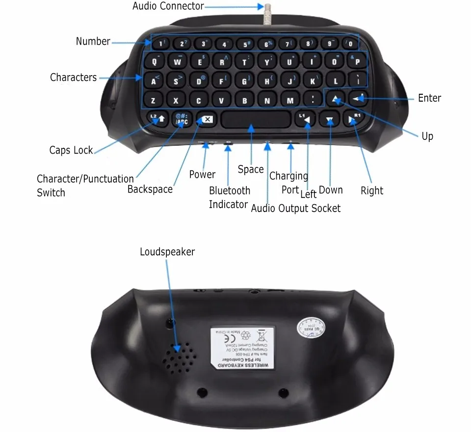 Аксессуары для PS4 клавиатура Dualshock4 джойстик сообщение вибраpad SONY Playstation 4/Slim/Pro