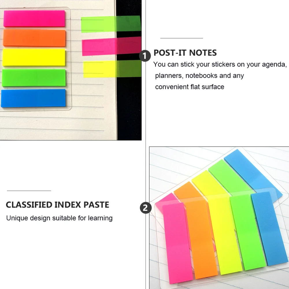 

10pc Sticky Schedule Planner Sticker Labels for School