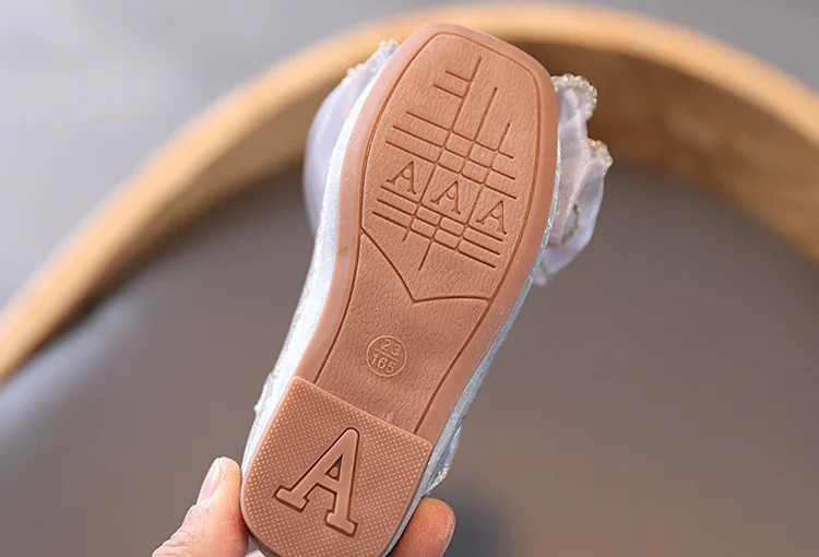 

Children Lace Princess Shoes Girl's Baby Bow Versatile Anti Slip Fashion Dance Shoe Girls Flats Dress Party Shoes Toddler Shoes