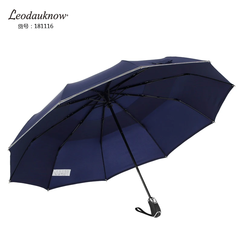 Leodauknow десять костей отражение солнца три складных зонта Безопасный и щедрый