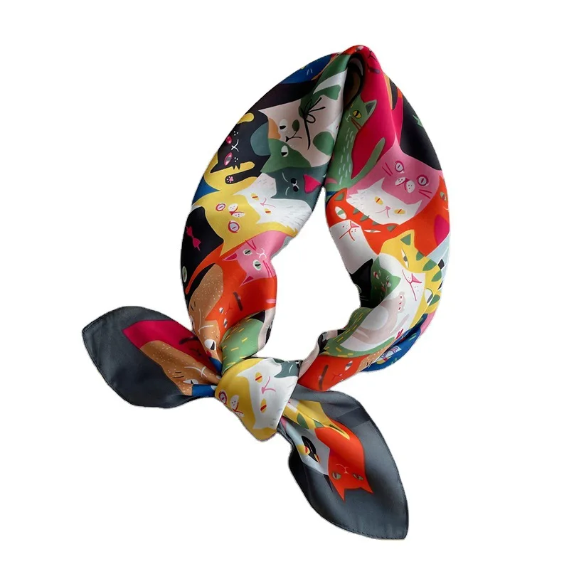 

scarf 100% silk feeling wraps Headscarf Female bufanda mujer echarpes Coverups Hijabs Bufand de seda Foulard en soie solar playa