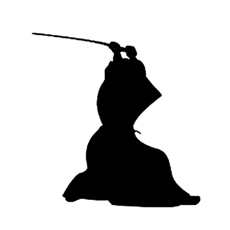 

LLY-0099 Creative Car Sticker Funny Ninja Samurai Assassin Katana Sneak Swing Strike Modeling Decal PVC Exquisite Auto Decals