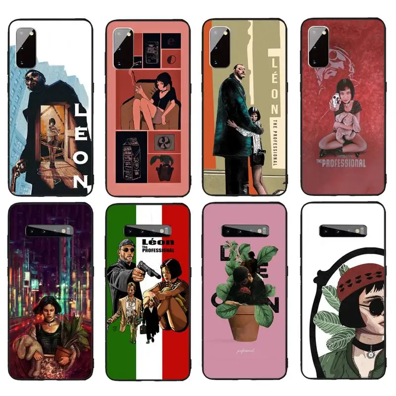 

Leon Matilda Natalie Phone Case For Samsung Galaxy S7 S8 S9 S10e S20 PLUS Note 10 Pro PLUS LITE NOTE 20 UITRA