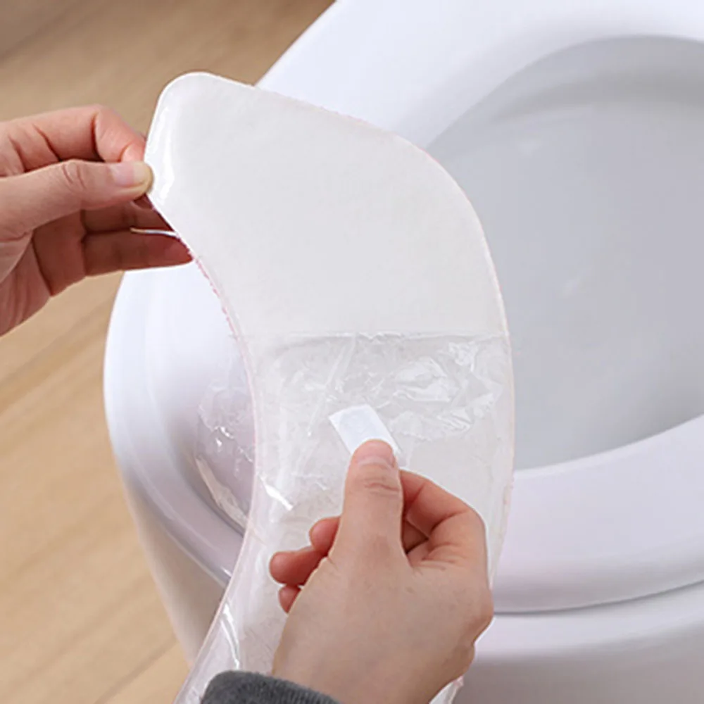 

Toilet Seat Four Seasons Household Toilet Paste Ring Toilet Plush Winter Toilet Cover Paste Cushion Gasket Toilet Cover