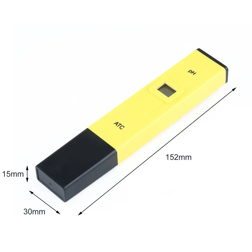

Mini LCD Digital Pen PH Meter Meters Tester Pocket Hydroponics acidity Water Test Tools for Home school laboratory Pool Portable