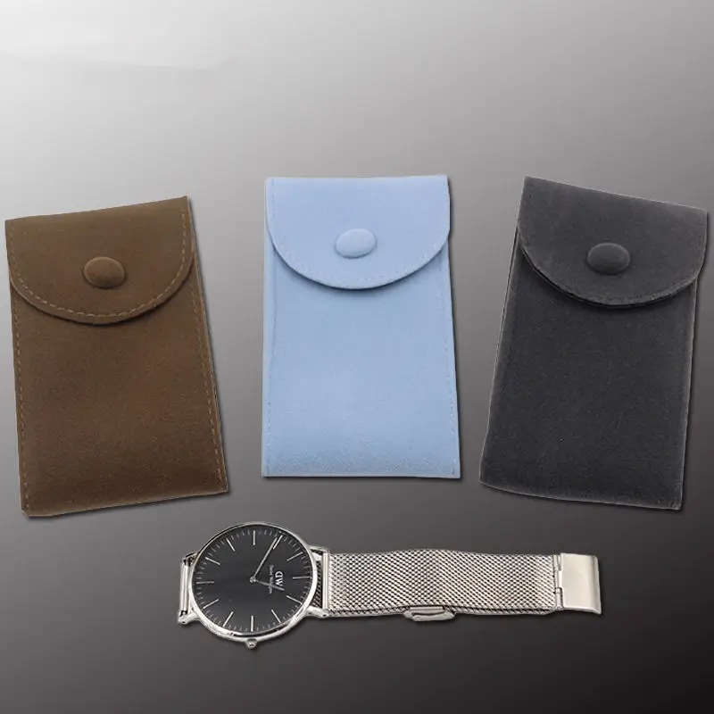 Новые фланелевые коробки для хранения часов чехол Высококачественная мягкая