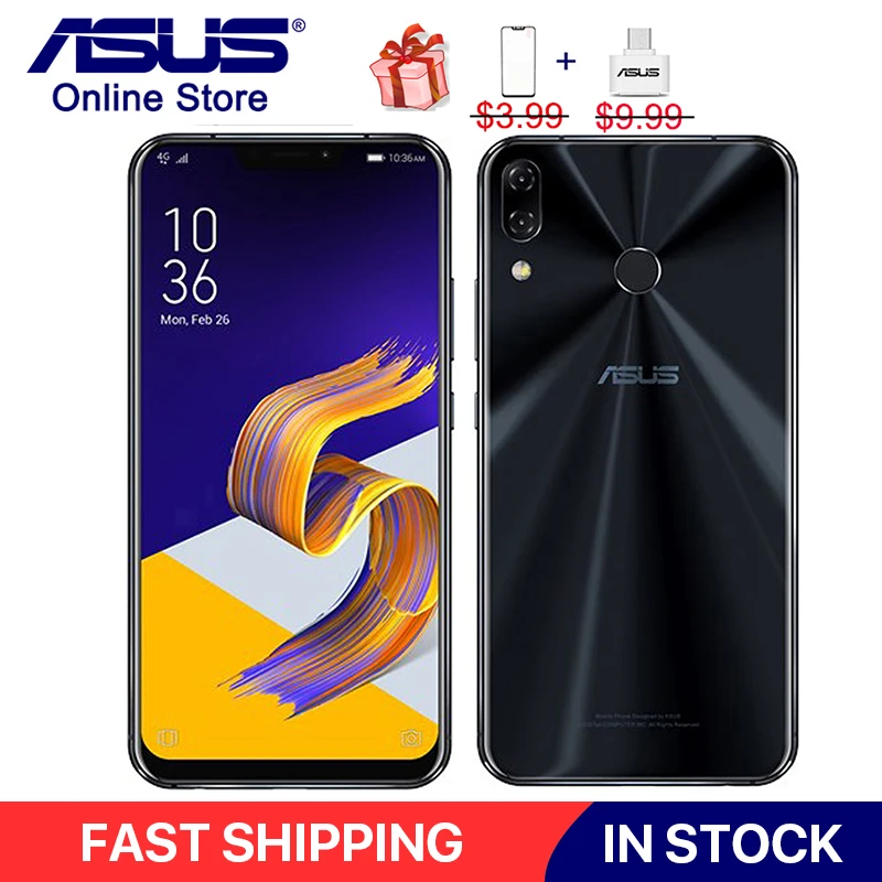 Фаблет ASUS Zenfone 5 ZE620KL NFC 4 ГБ 64 Snapdragon 636 OTG 4G 6 2 дюйма|Смартфоны| |