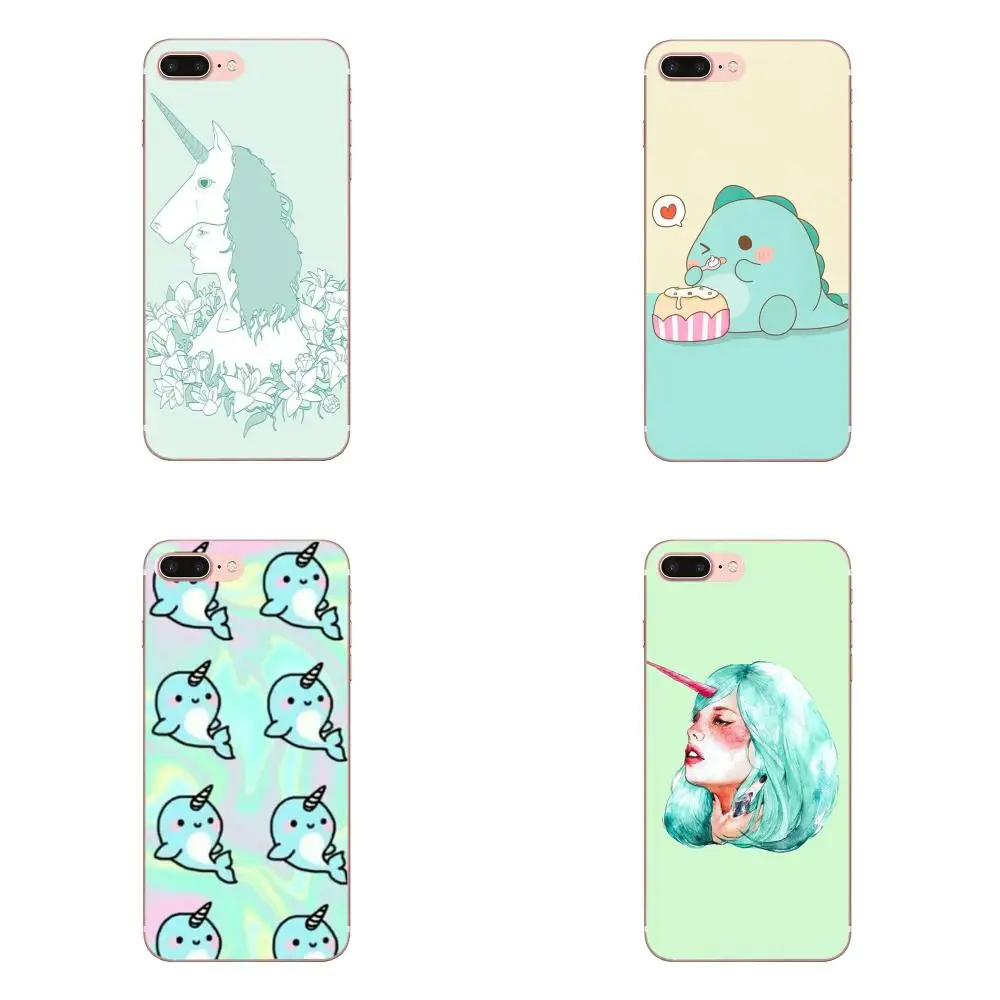 Первоклассное розовое мультяшный Единорог для Galaxy Alpha Note 10 Pro A10 A20 A20E A30 A40 A50 A60 A70 A80