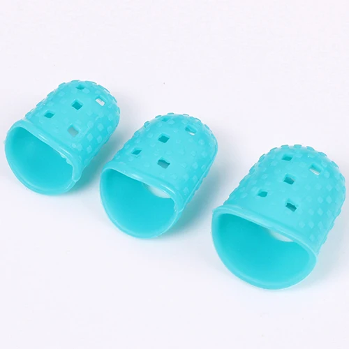 4 шт./компл. Силиконовая защита пальцев напальчник левый кончик пальца руки