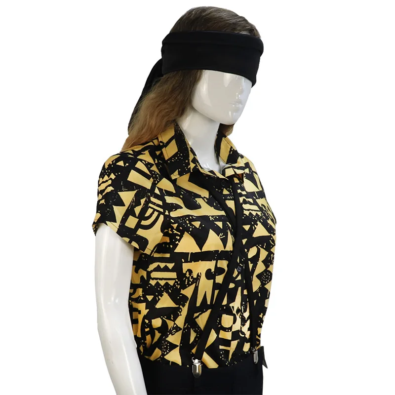 Костюм для косплея Stranger Things 3 Eleven женская рубашка EL карнавальные вечерние костюмы