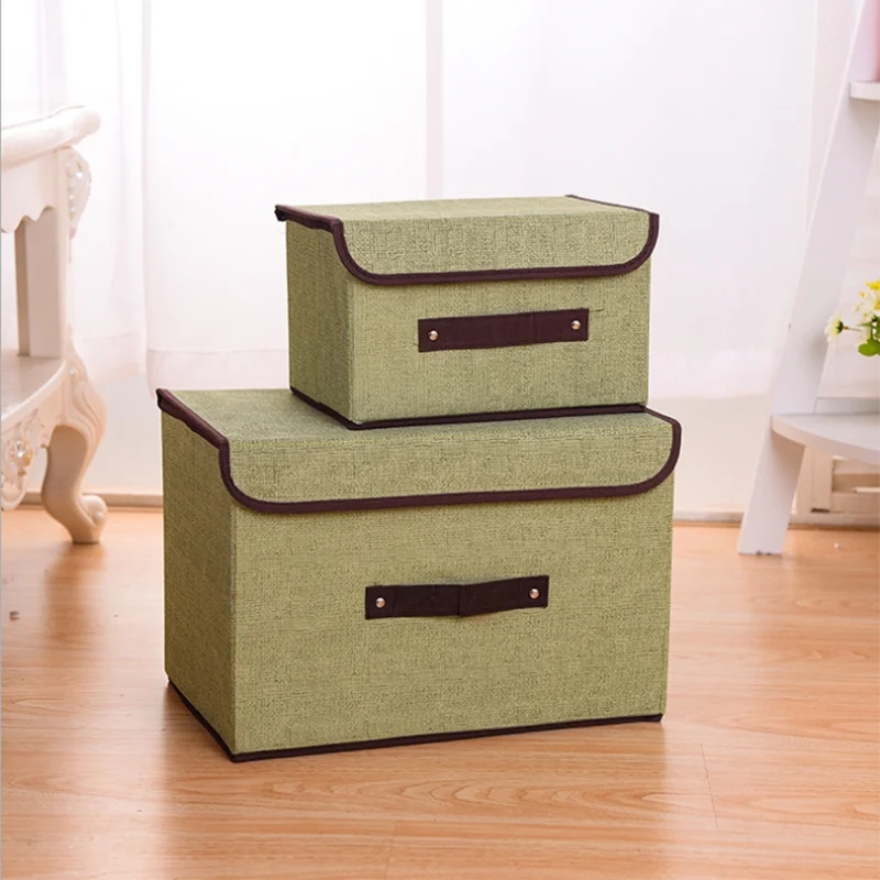 Складной органайзер для хранения одежды из хлопка и льна | Дом сад