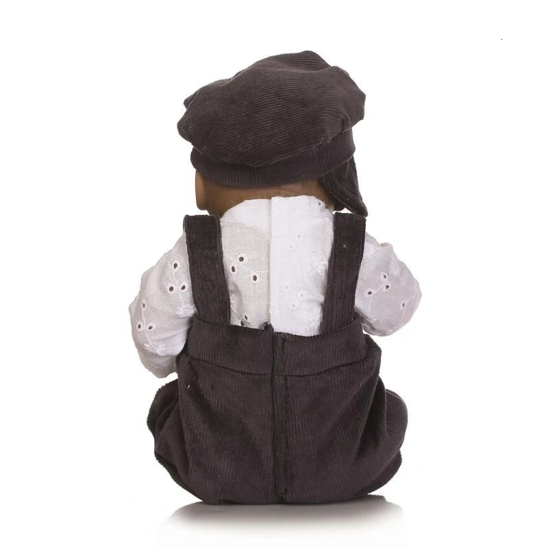 

26CM Reborn Baby Dolls Twins Alive Boy Girl 10" Full Body Silicone Brown Skin Enchantimal Doll Toys Bonecas For Kids Playmate